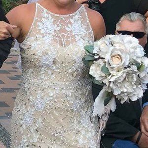 Adrianna Pappell Halter Evening Gown